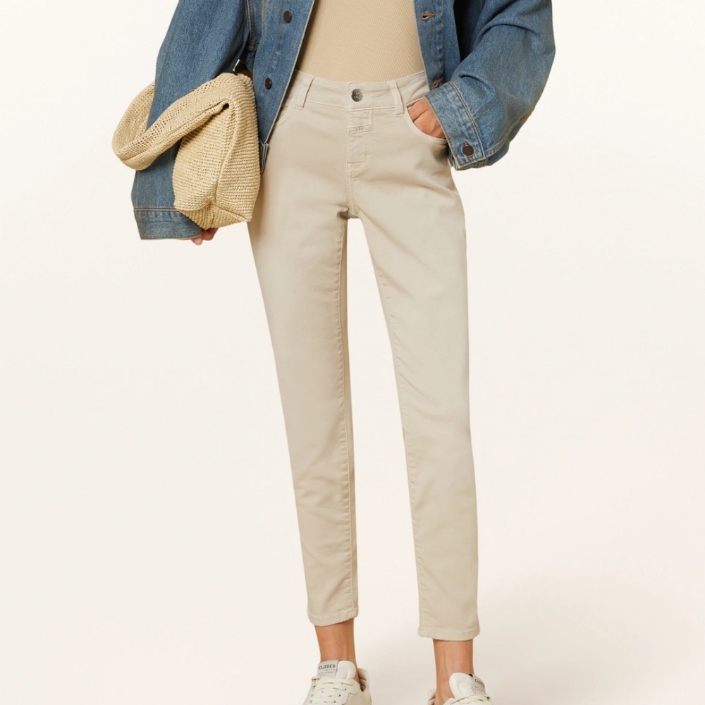 Free People x Closed Denim Baker Sabbia Beige